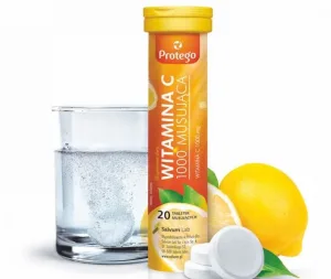 Protego vitamina C 1000 20 comprimate efervescente