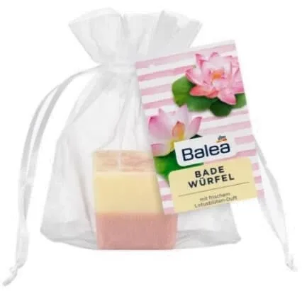 Balea, Cub de baie, flori de lotus, 50 g — preț și oferte