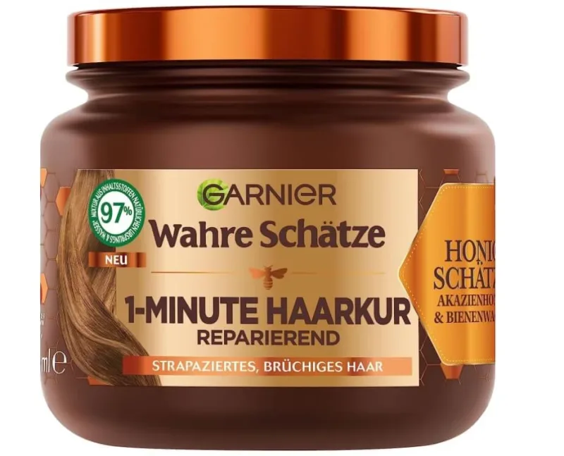 Garnier, True Treasures 1-Minute, Mască de ceară, 340ml — preț și oferte