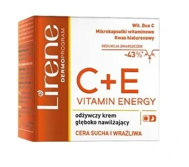 Lirene, C+E Revitalising Day&Night Deep Moisturising Cream, 50 ml — preț și oferte