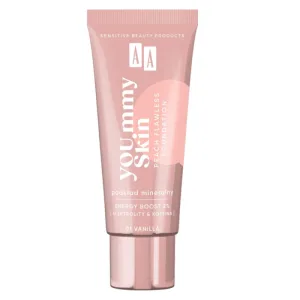 AA YOU.mmy Skin Peach Flawless Fond de ten mineral 01 Vanilie, 30ml