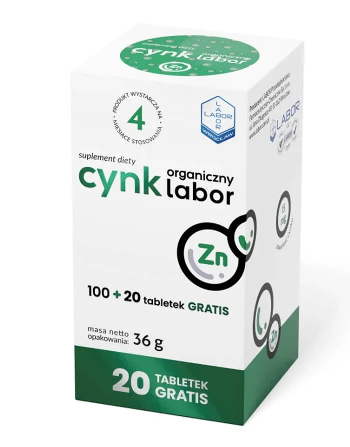 Labor, Zinc organic, 30 comprimate — preț și oferte