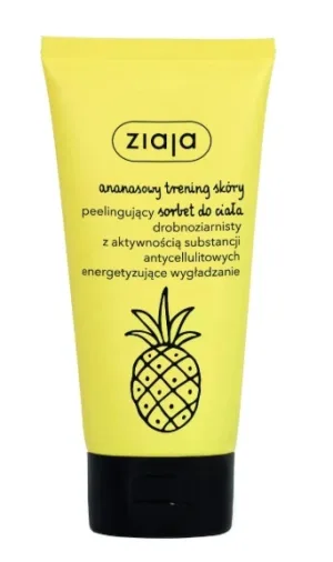 Ziaja, Sorbet exfoliant pentru corp cu ananas, 160 ml - Longlife!