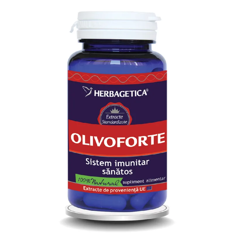 Olivo Forte, 60 capsule, Herbagetica — preț și oferte