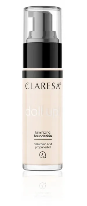 Claresa Doll Up Fond de ten iluminator 02, 34 g