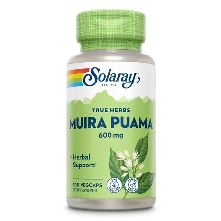 Muira Puama 600mg 100 Capsule Vegetale, Secom — preț și oferte