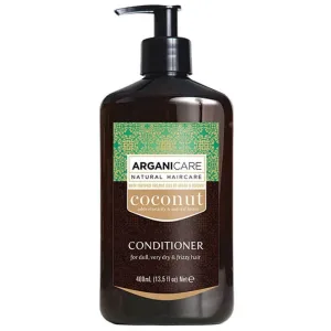 Arganicare Balsam de nucă de cocos pentru păr foarte uscat și deteriorat, 400ml