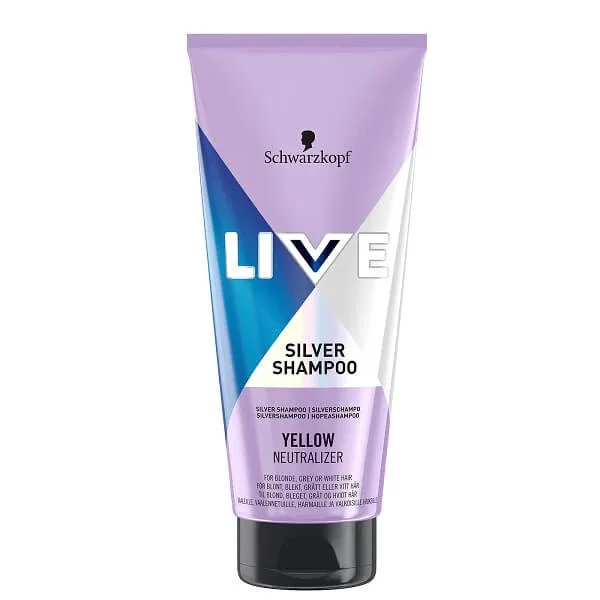 Schwarzkopf Live Silver Hair Shampoo pentru neutralizarea tonurilor opt, 200ml — preț și oferte
