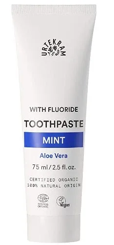 Urtekram, Mentă, pastă de dinți, 75ml