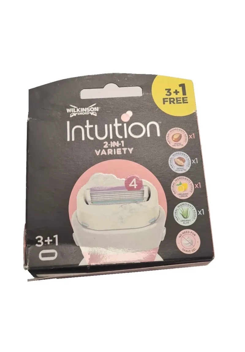 Wilkinson Sword Intuition Summer Variations, Lame de ras de schimb pentru femei, 4 bucăți — preț și oferte