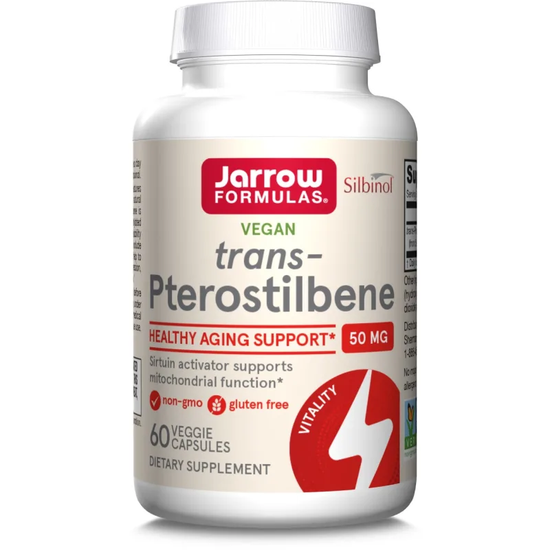 Trans - Pterostilbene 50 Mg, 60 Caps Vegetale, Secom — preț și oferte