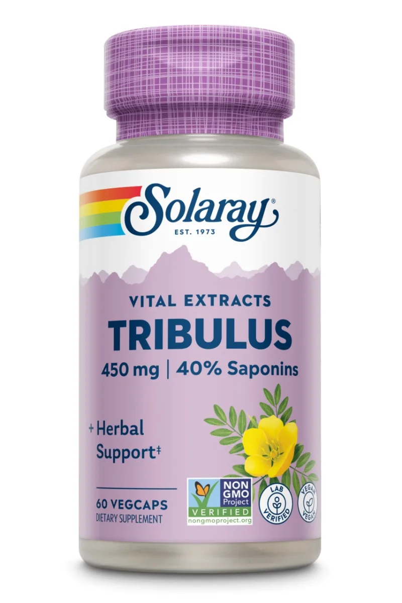 Tribulus Fruit Extract 450mg 60 Caps Vegetale, Secom — preț și oferte
