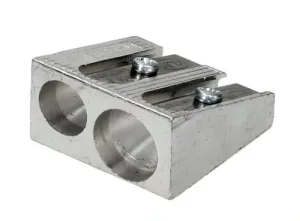 Ascuțitoare metalică dublă