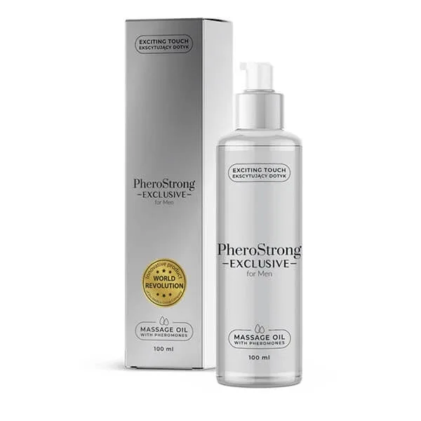 PheroStrong Exclusiv pentru bărbați Ulei de masaj cu feromoni, 100ml — preț și oferte