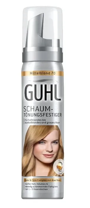Guhl, Mousse de ceară, blond roșcat, 75ml — preț și oferte
