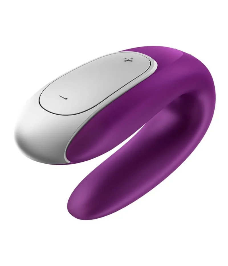 Satisfyer Double Fun Vibrator pentru parteneri pentru cupluri Violet — preț și oferte