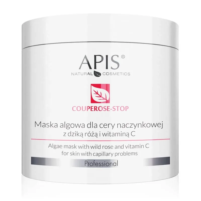 Apis Couperose-Stop mască de alge pentru pielea cuperoză cu măceșe și vitamina C, 200g — preț și oferte