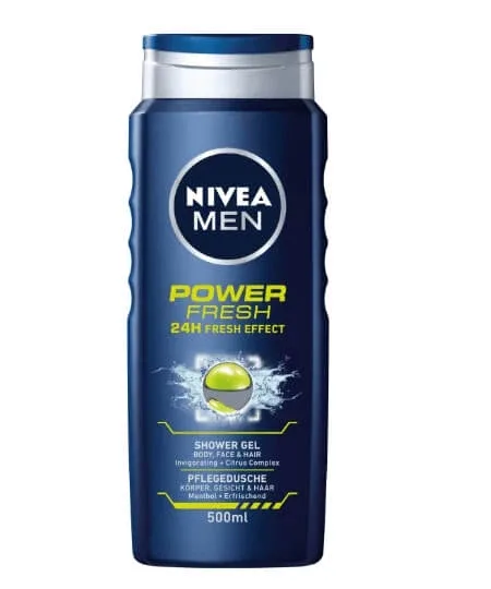 Nivea Men, duș el, Power refresh, 500 ml — preț și oferte