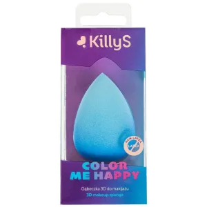 KillyS Color Me Happy 3D make-up bag Albastru