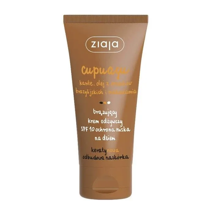 Ziaja Cupuacu, cremă de zi hrănitoare SPF10, 50ml - Termen lung de valabilitate! — preț și oferte