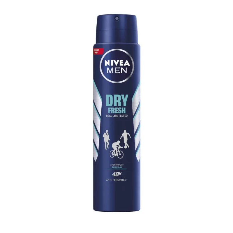Spray antiperspirant Nivea Men Dry Fresh, 250ml — preț și oferte