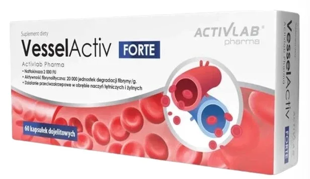 VesselActiv Forte, 60 capsule — preț și oferte