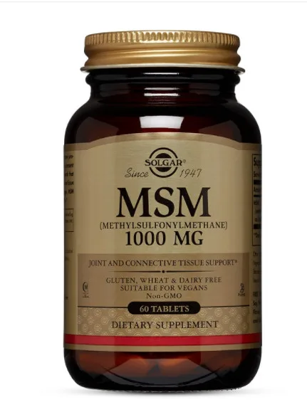 Solgar MSM 1000 mg, 60 Tablete — preț și oferte