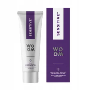 Woom Sensitive+ Pastă de dinți delicată pentru dinți sensibili, 75ml