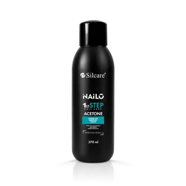 Silcare Acetonă pentru îndepărtarea lacurilor hibride, 570ml — preț și oferte