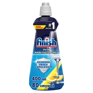 Detergent pentru mașina de spălat vase Finish Shine amp; Protect lemon 400 ml
