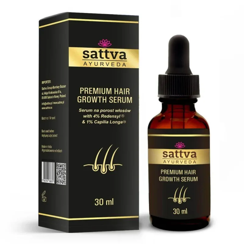 Ser Sattva pentru creșterea părului, 30ml Sattva Ayurveda — preț și oferte