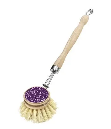 Blink, Perie de frecat din lemn, violet, 1 buc — preț și oferte