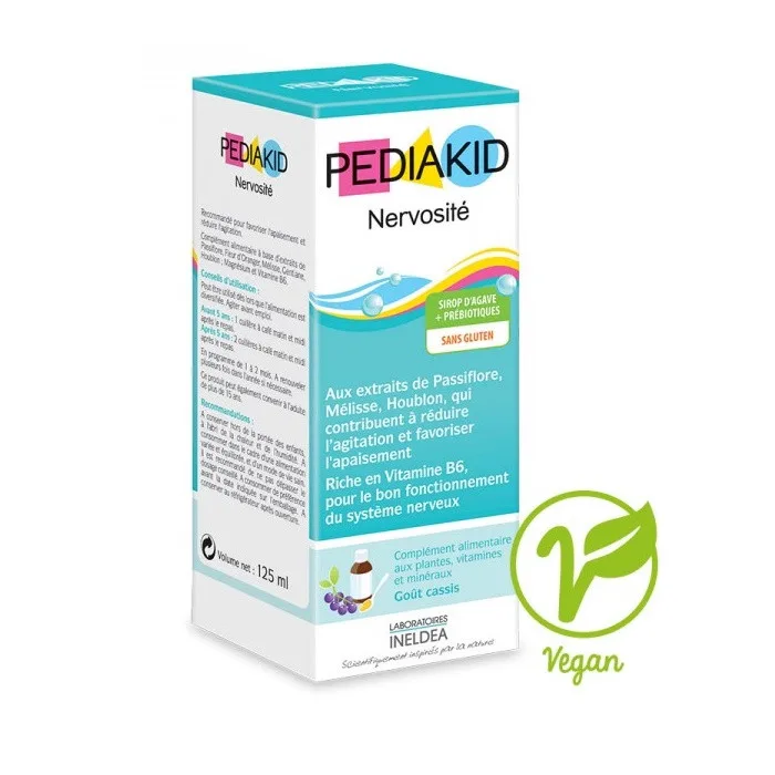 Sirop coacaze negre nervozitatea la copii Nervosite, 125 ml, Pediakid LABORATOIRES INELDEA — preț și oferte