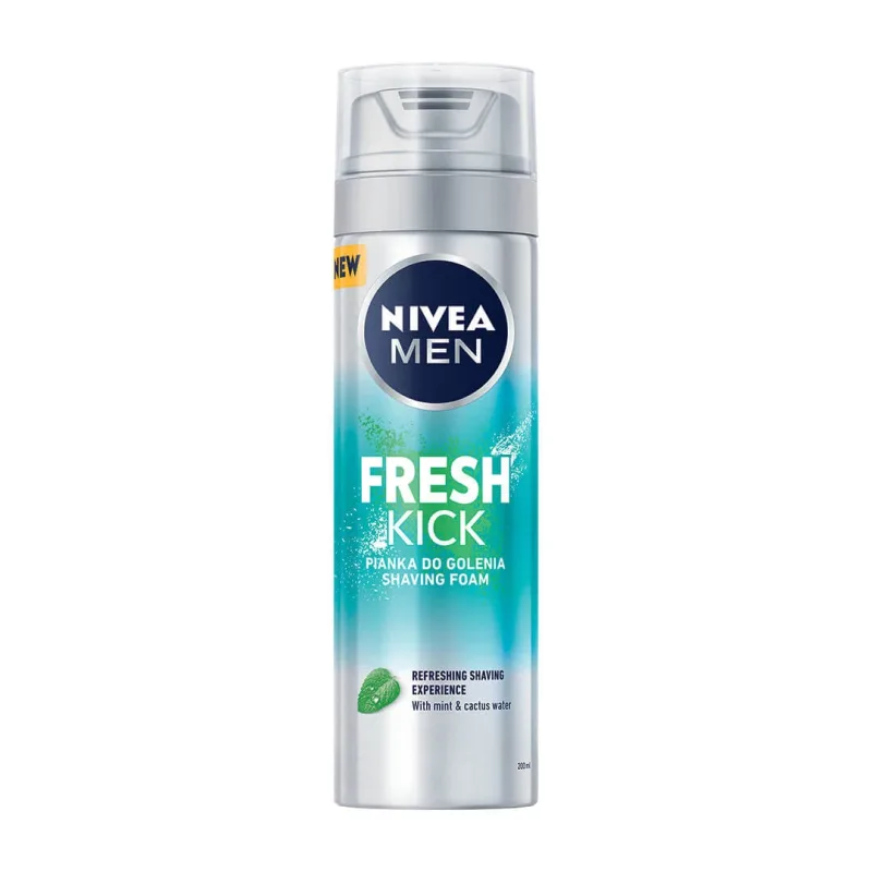 Nivea Men Fresh Kick spumă de ras, 200ml — preț și oferte