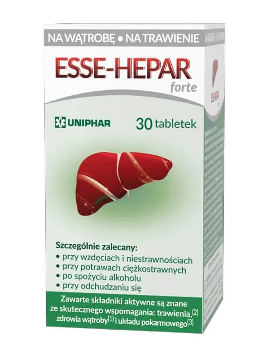Esse-Hepar Forte 30 comprimate — preț și oferte