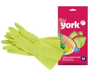 York, Mănuși de cauciuc, aloe vera, mărimea L, 1 pereche