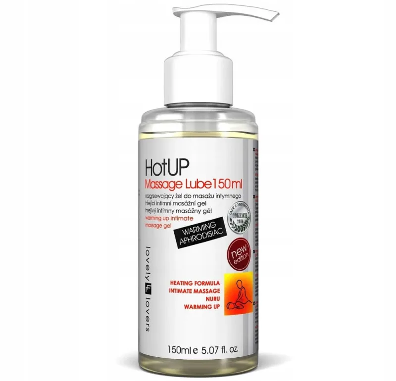 Lovely Lovers HotUp Massage Lube Încălzire masaj intim El, 150ml — preț și oferte