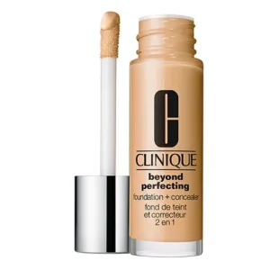 Clinique Beyond Perfecting Foundation și anticearcăn într-un singur produs 01 Linen, 30ml