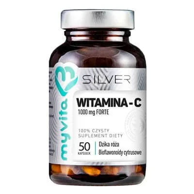 MyVita Silver Vitamina C 1000 mg Forte 50 capsule — preț și oferte