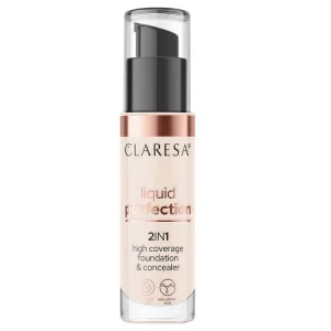 Claresa 2in1 corector și fond de ten 101 Light, 34g