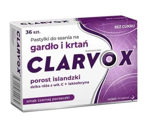 Clarvox coacăz, 36 pastile
