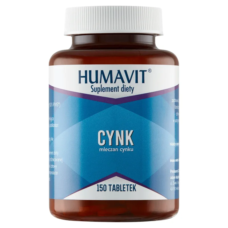 Humavit Zinc, 150 comprimate — preț și oferte