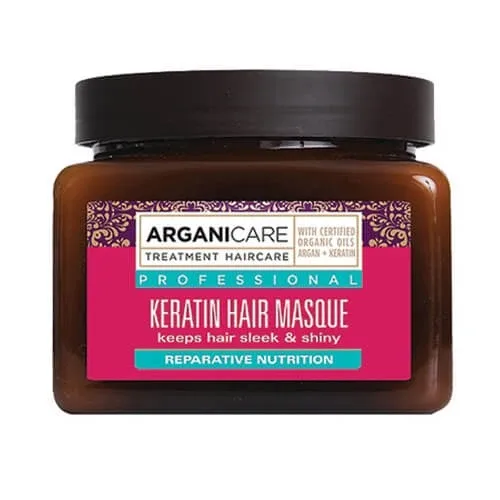 Mască de păr Arganicare Keratin, 500ml — preț și oferte