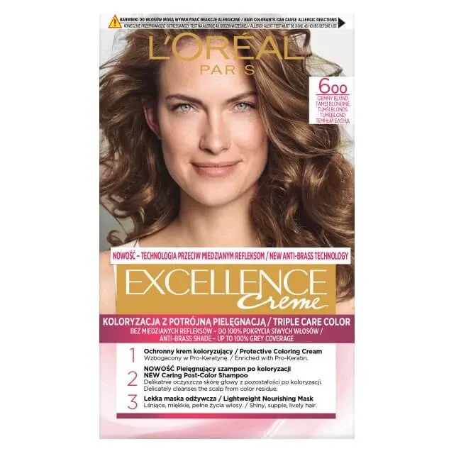L Oreal Paris Excellence Creme Wax Colour 600 Blond închis — preț și oferte