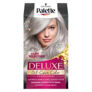 Paletă Deluxe Oil-Care Color Culoare cu microperle U71 Mrone Silver