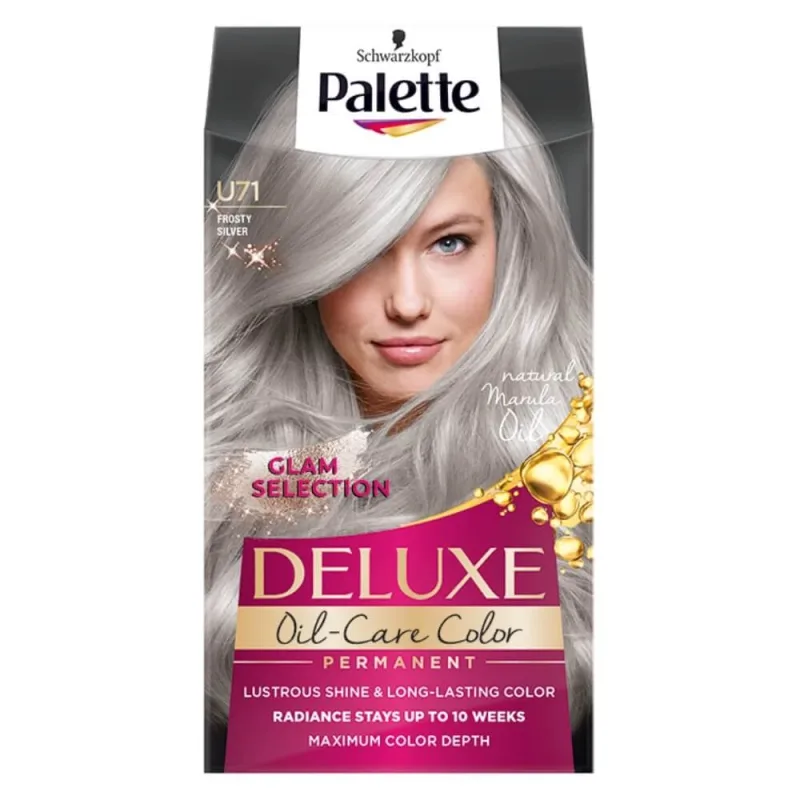 Paletă Deluxe Oil-Care Color Culoare cu microperle U71 Mrone Silver — preț și oferte