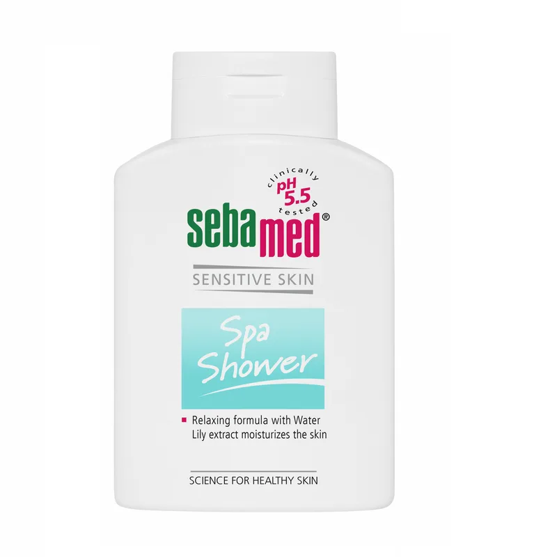 Sebamed Sensitive Skin, Gel dermatologic de dus Spa, 200ml — preț și oferte
