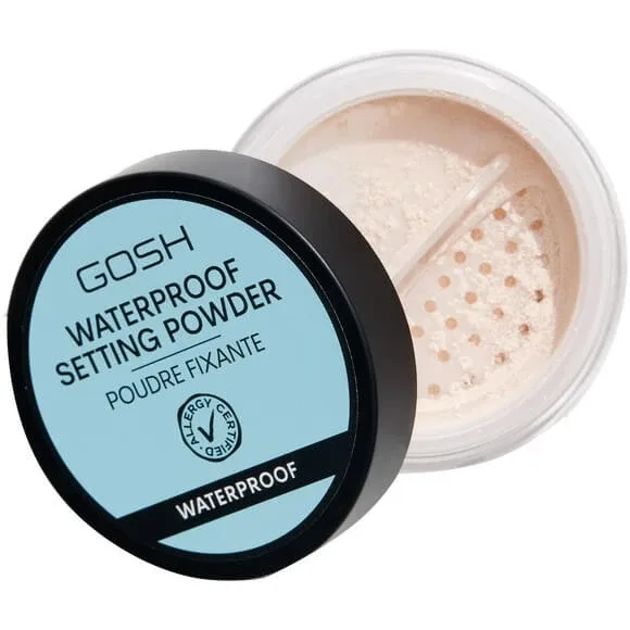 Gosh Waterproof Setting Powder Pudră fixatoare 001 Transparent, 7g — preț și oferte