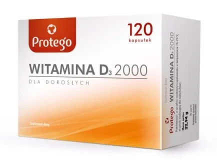 Protego Vitamina D 2000, 120 capsule — preț și oferte