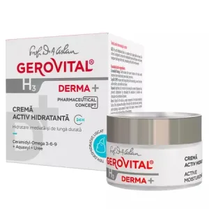 Crema activ hidratanta Gerovital H3 Derma+ – 50 ml
